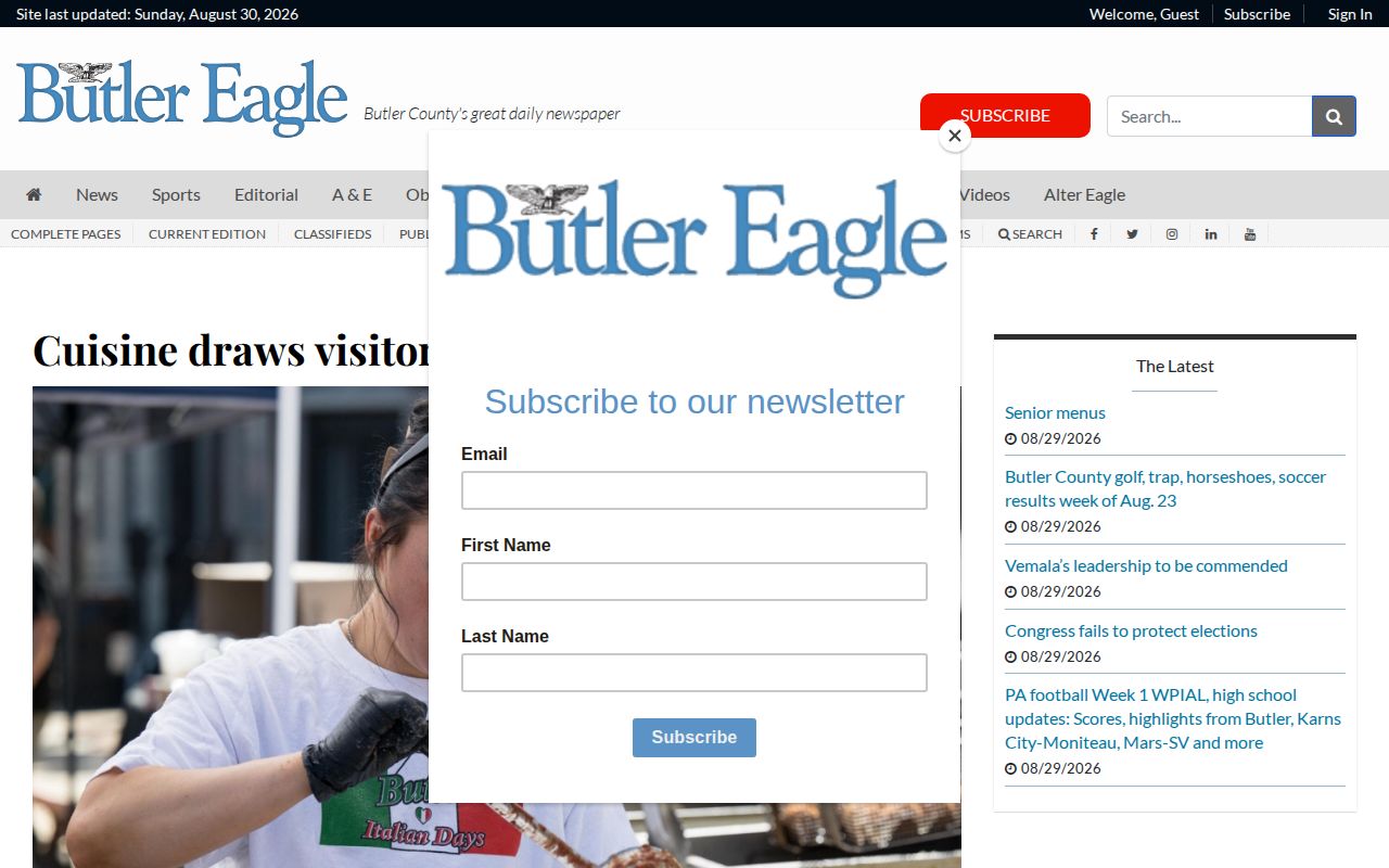Butler County crime news and police-report source